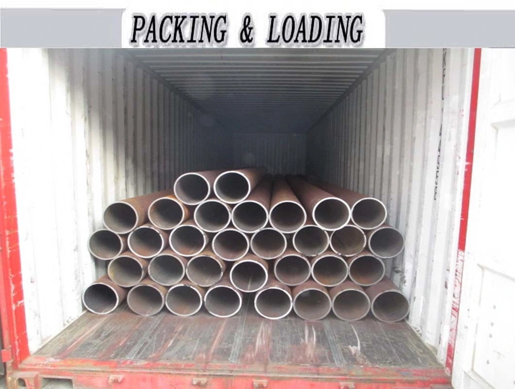 Large Diameter Longitudinal Weldings Seam Welded Steel Pipe for Water Pipe Line Underground/ Open Air