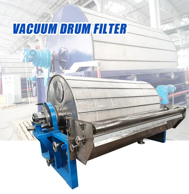 Mining Filter Equipment Rotary Vacuum Drum Filter Water Treatment Equipment