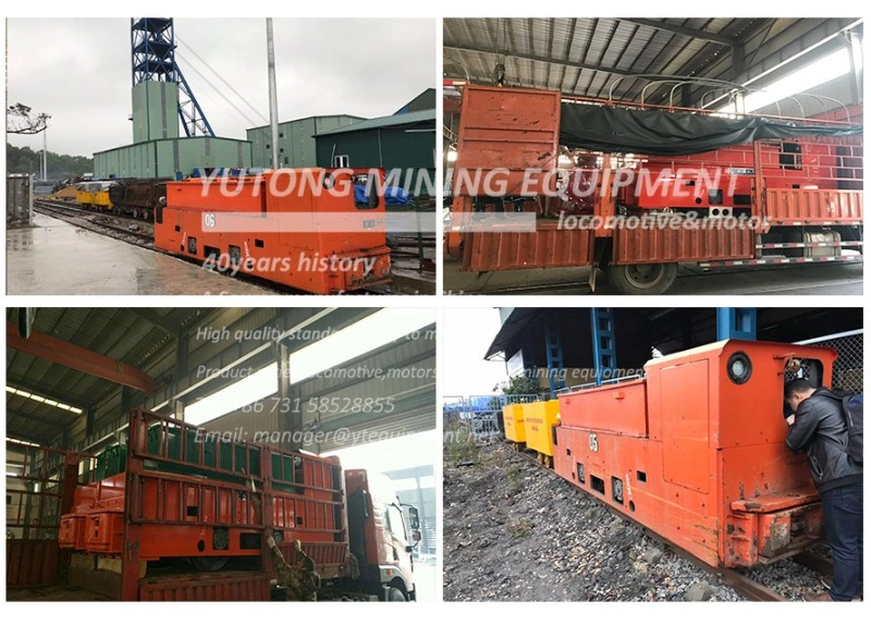 2.5-Ton Mining Battery Locomotive for Underground Tunnel