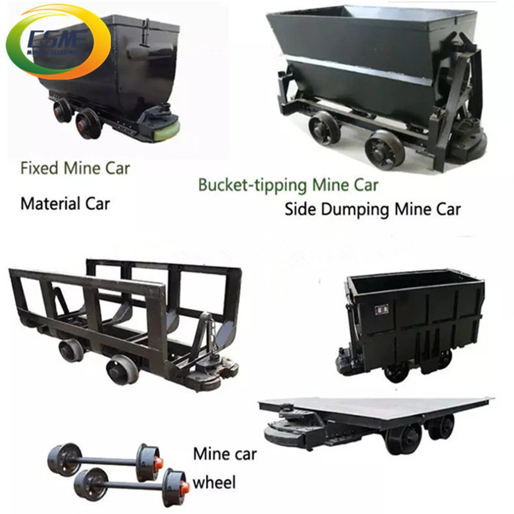 Side Dumping Mining Cart and Fixed Mine Wagon