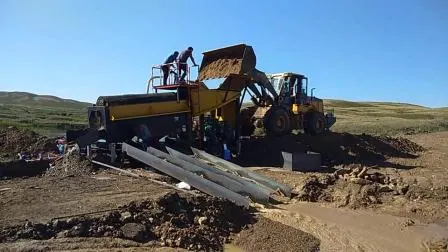 Afrika Beliebte mobile Diamant-Kleingold-Trommel-Bergbauausrüstung zum Verkauf