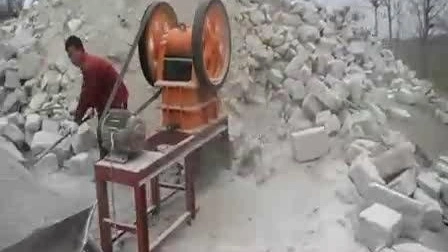 Steinbruch-Bergbau-Gesteinsbacken-Zerkleinerungsausrüstung für Granit